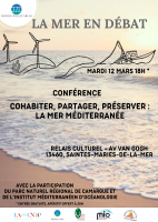 Conférence "La Mer en Débat" © CPIE RPA